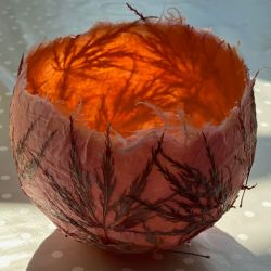 Papiermaché Ahornschale