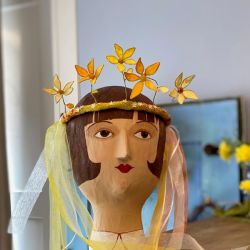 Papiermaché Königin