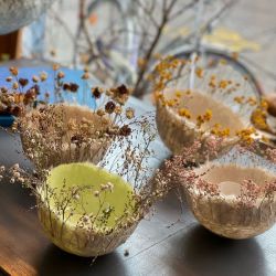 Papiermaché Naturschalen