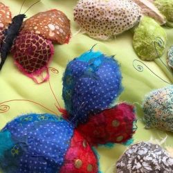 Papiermaché Schmetterlinge