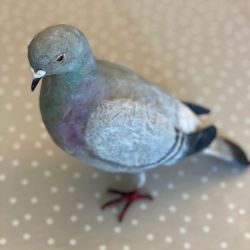 Papiermaché Stadttaube