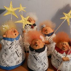 Papiermaché Sternsinger