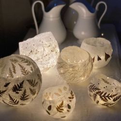 Papiermaché_Lichtobjekte