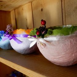 Papiermaché_Windlichter